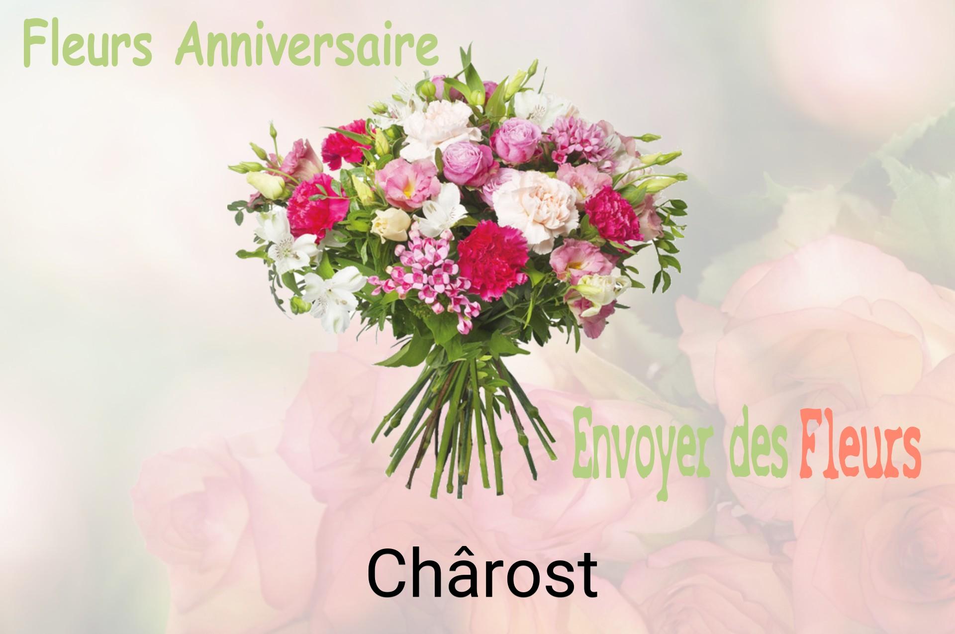 Bouquet de fleurs d’anniversaire livré à Chârost