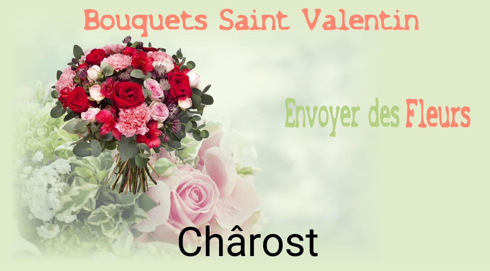 Roses de Saint-Valentin livrées à Chârost